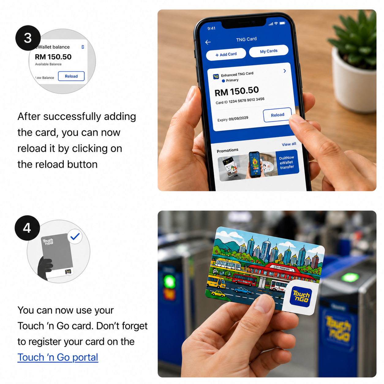 2026 Enhanced Touch βn Go Card β NFC Reload via eWallet