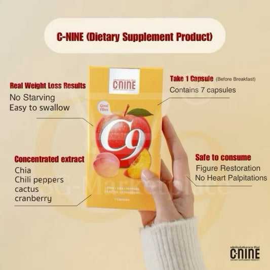 C-NINE Dietary Supplement Health Support Wellness Boost