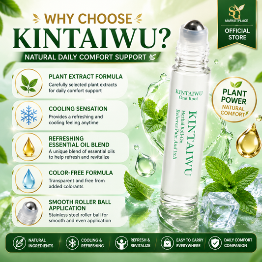 KINTAIWU Herbal Roll-On 10ml | Direct Import 🇹🇼 | Muscle Soreness Joint Pain Relief