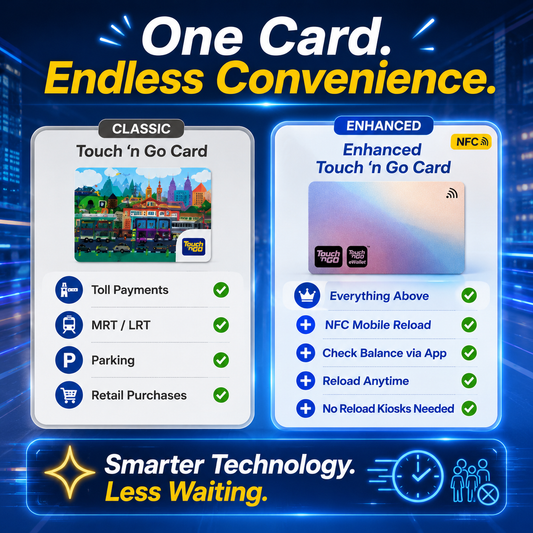 Enhanced Touch ’n Go Card (NFC) | Authentic | Brand-New | Ready Stock
