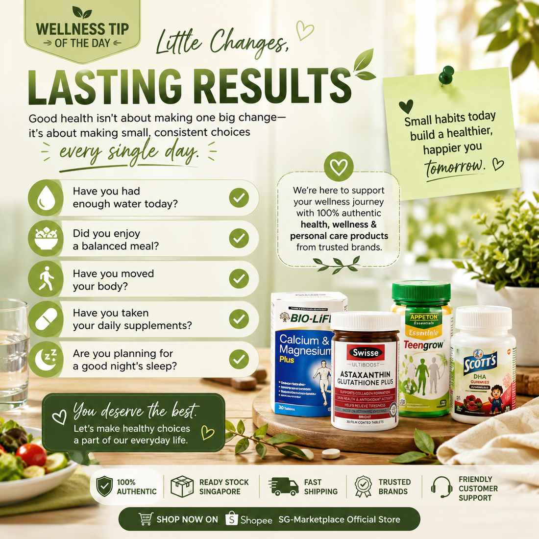 Healthy Living Made Easy: Small Daily Habits for a Better Lifestyle
