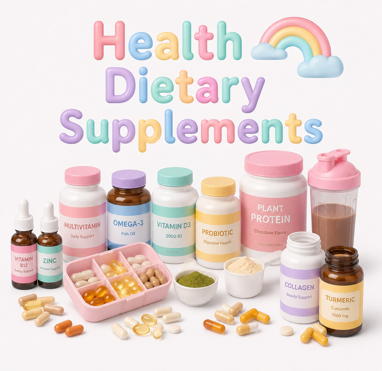 Natural Health Dietary Supplements for Weight Loss & Wellness