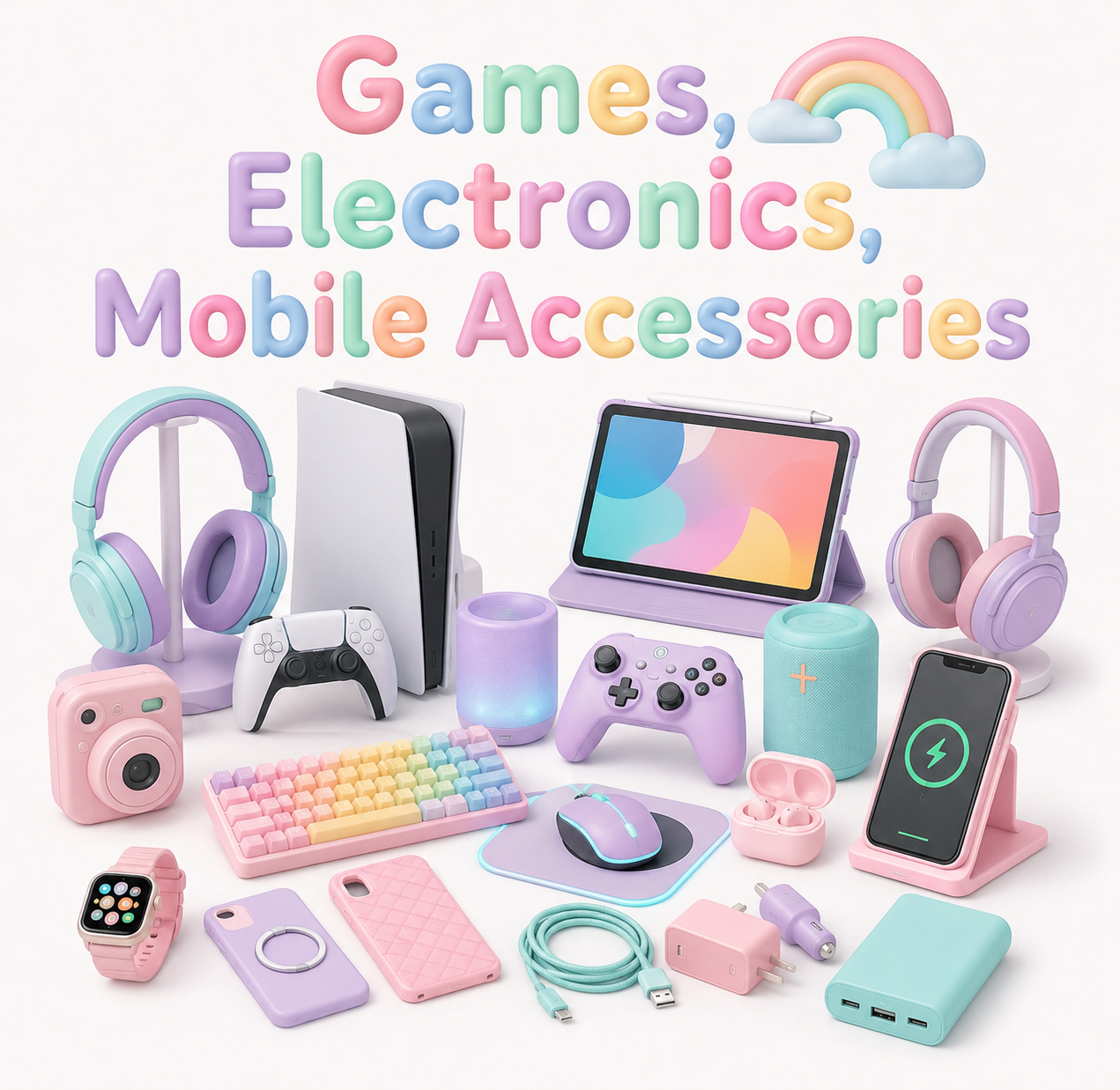 Games, Electronics & Mobile Accessories