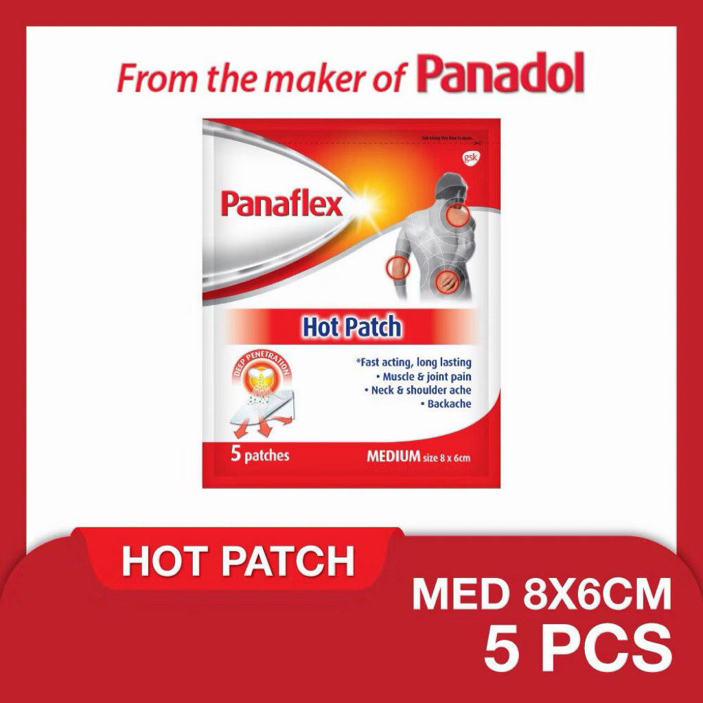 PANAFLEX Pain Relief Patch | Cool Patch | Hot Patch | Muscle & Joint Patch