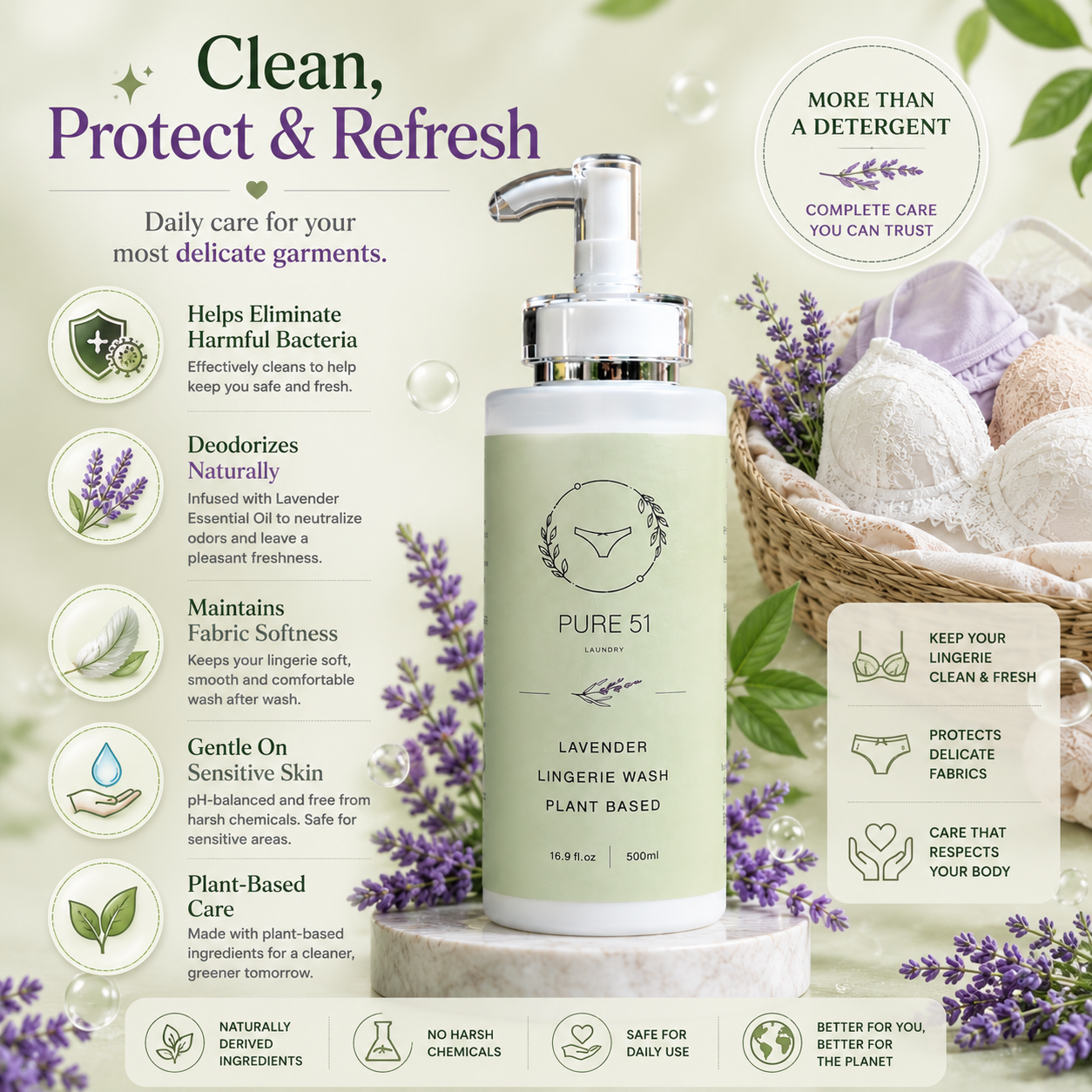Esspúr51 Lingerie Wash 500ml