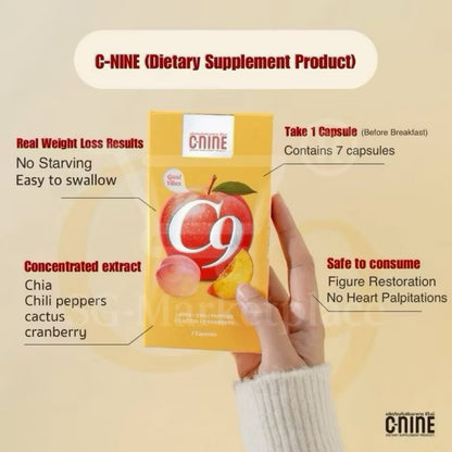 C-NINE Dietary Supplement Health Support Wellness Boost