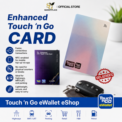 2026 Enhanced Touch ‘n Go Card – NFC Reload via eWallet