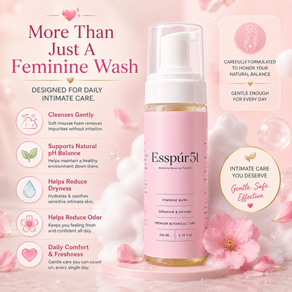 Esspúr51 Feminine Wash Foam 200ml