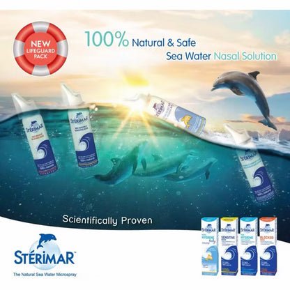 Stérimar Blocked Nose Hypertonic Nasal Spray 100ml | Fast Decongestion Relief