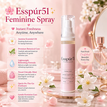 Esspúr51 Feminine Intimate Spray 50ml
