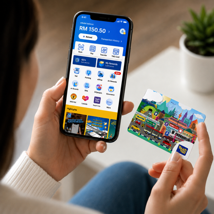 2026 Enhanced Touch ‘n Go Card – NFC Reload via eWallet