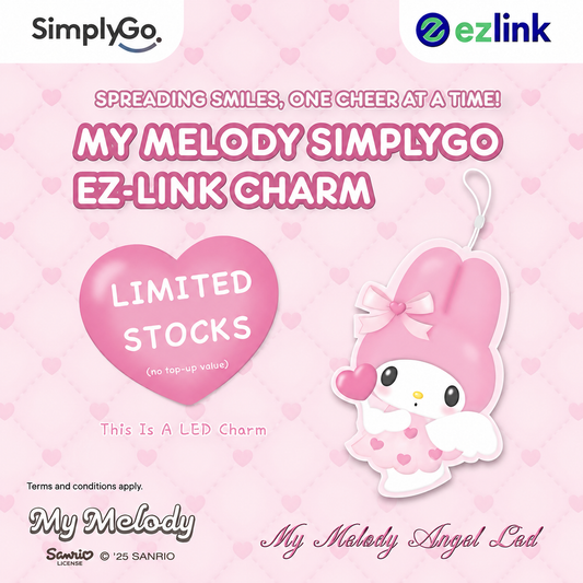 🚇✨🆕 Sanrio EZ-Link x SimplyGo Charms + Cards Collections | All Designs in One Listing 📲💳