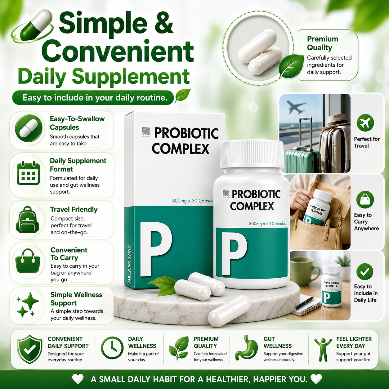 PROBIOTIC COMPLEX 300mg