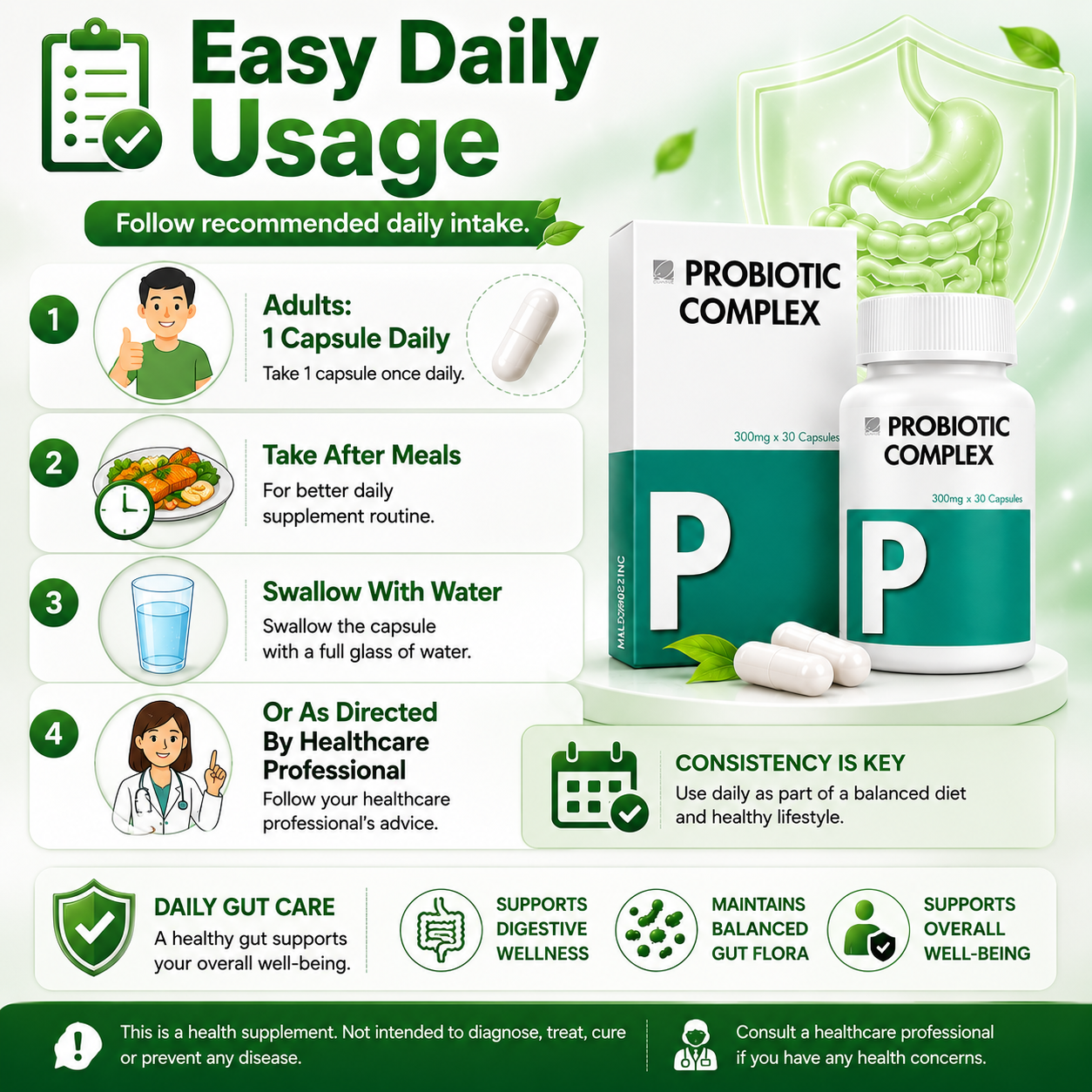 PROBIOTIC COMPLEX 300mg