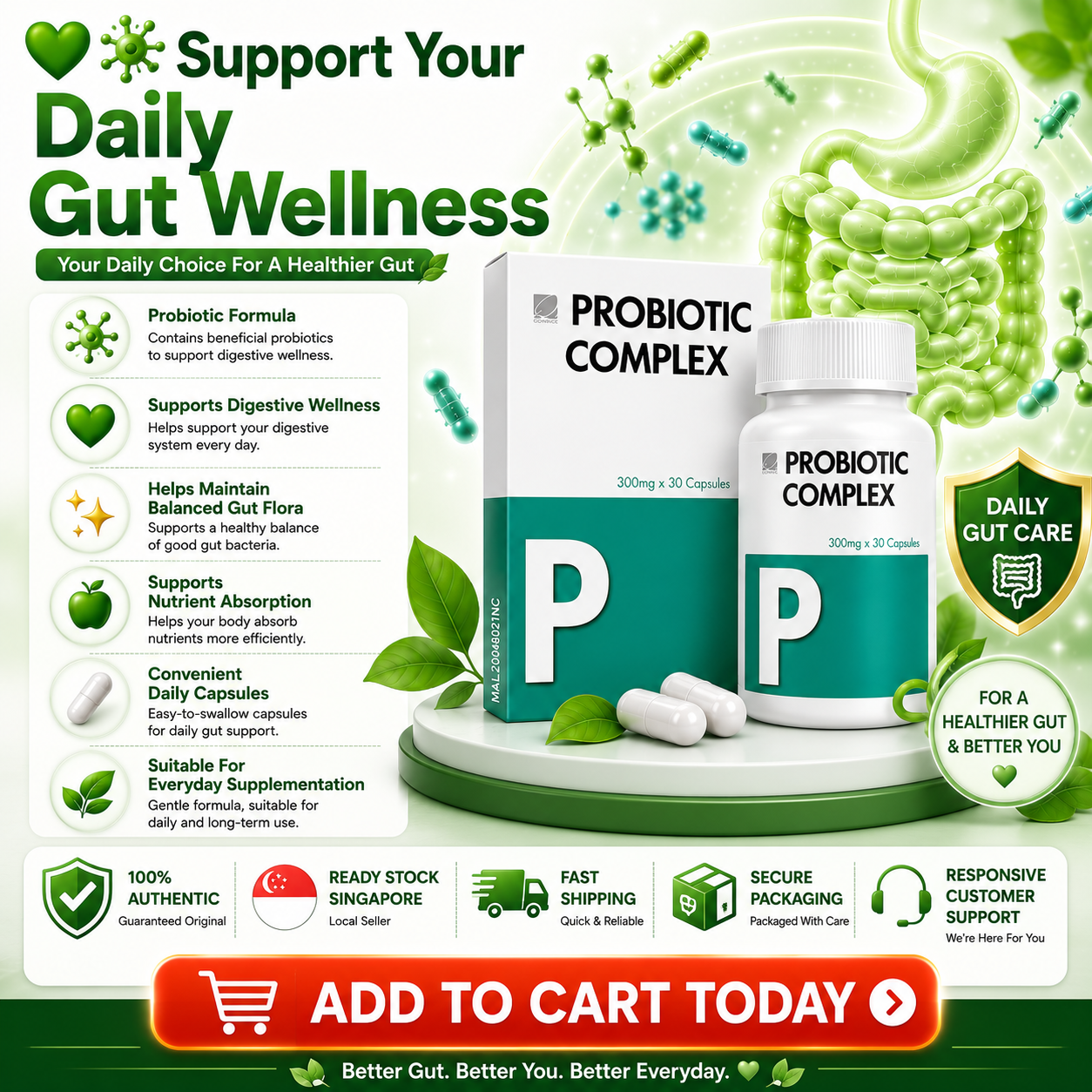 PROBIOTIC COMPLEX 300mg