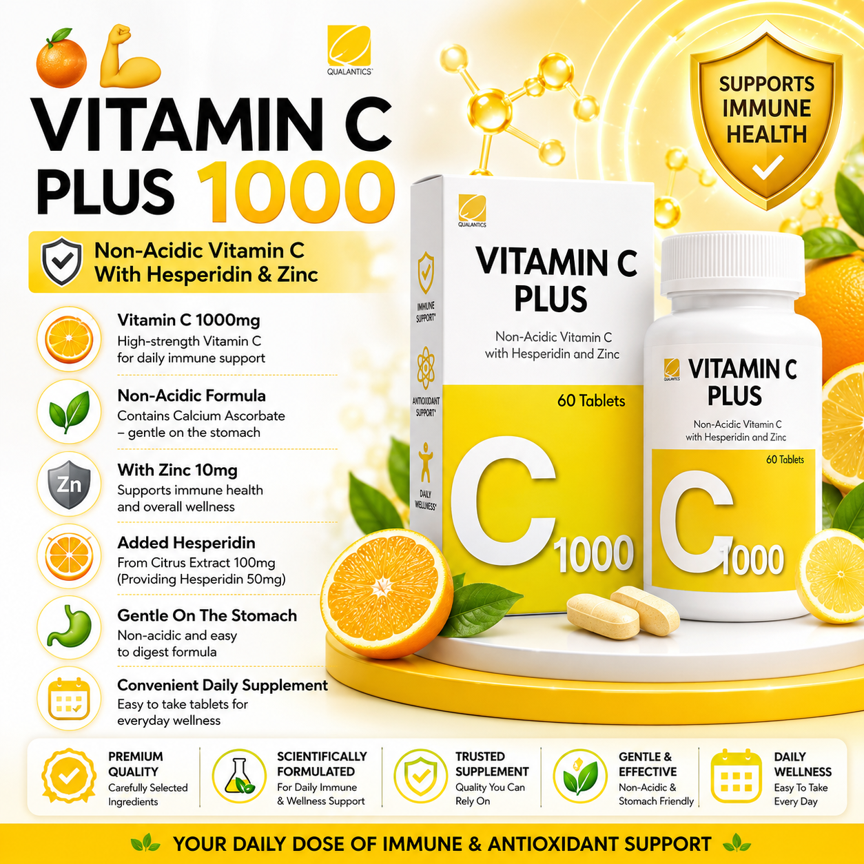 Vitamin C Plus 1000mg Tablets (60s)