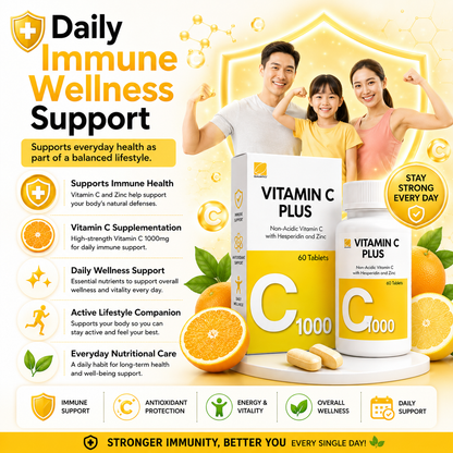 Vitamin C Plus 1000mg Tablets (60s)