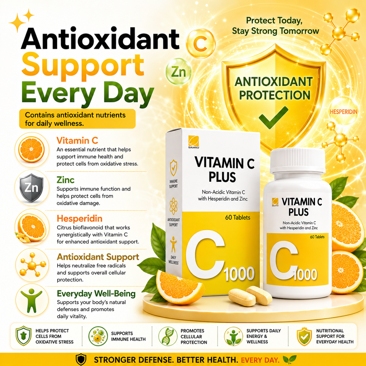 Vitamin C Plus 1000mg Tablets (60s)