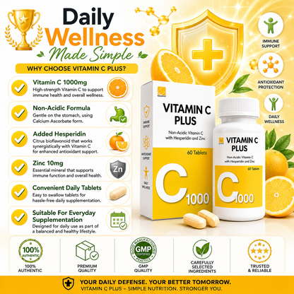Vitamin C Plus 1000mg Tablets (60s)