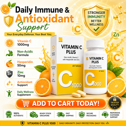 Vitamin C Plus 1000mg Tablets (60s)