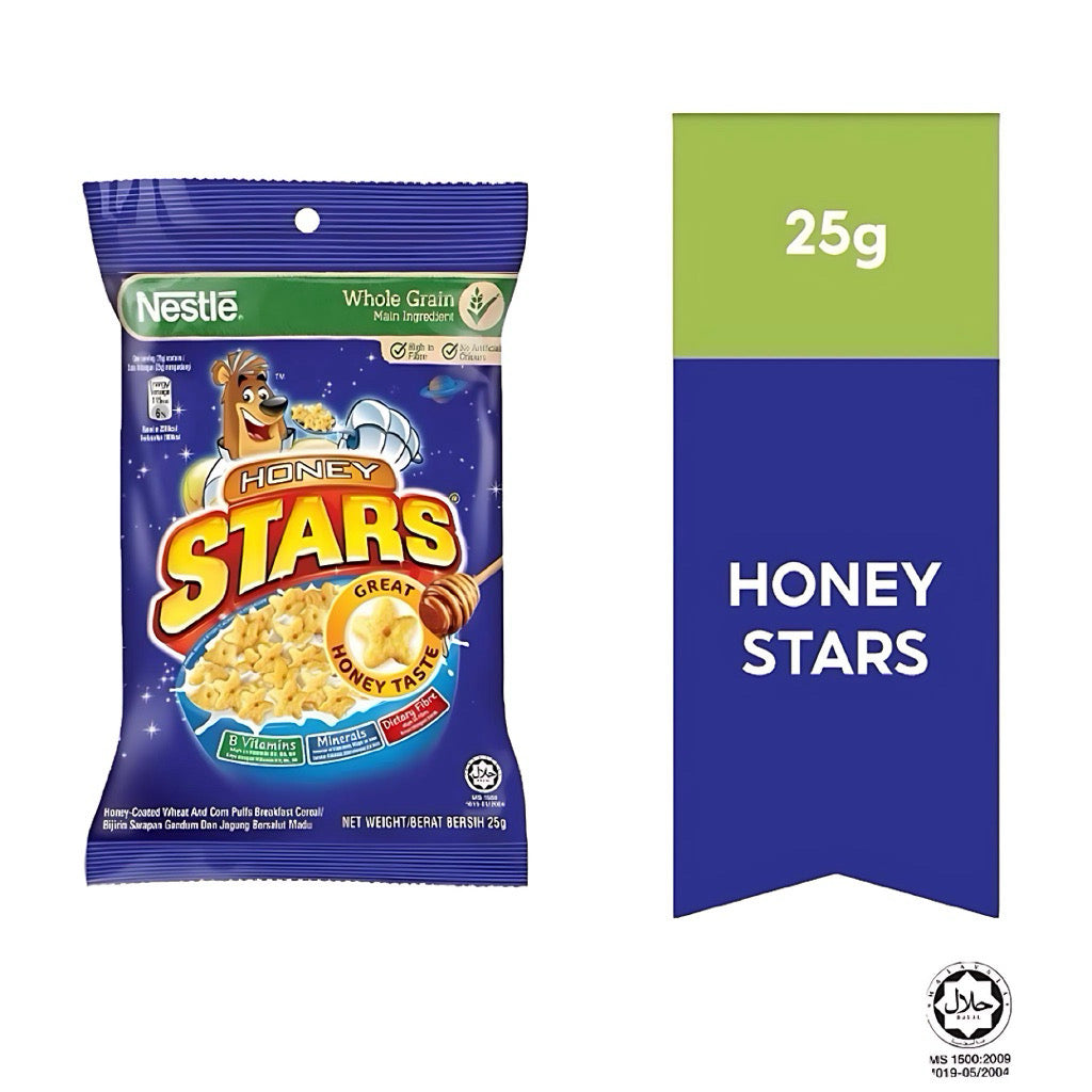 NESTLÉ Breakfast Cereals Mini Packs 25g | Koko Krunch | Honey Stars | Milo Cereal