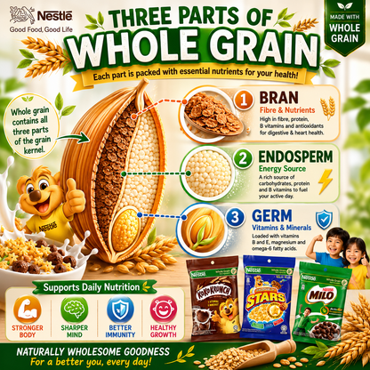 NESTLÉ Breakfast Cereals Mini Packs 25g | Koko Krunch | Honey Stars | Milo Cereal
