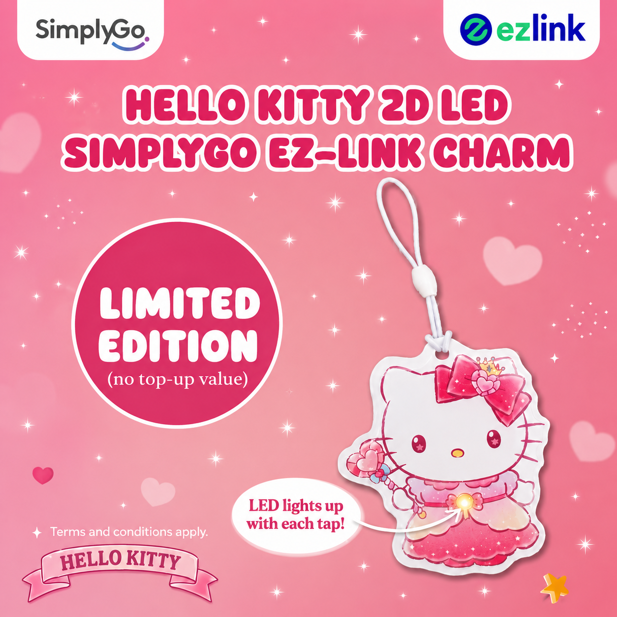 🚇✨🆕 Sanrio EZ-Link x SimplyGo Charms + Cards Collections | All Designs in One Listing 📲💳