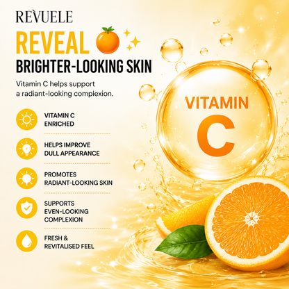 Revuele Vitamin C Facial Cream Cleanser 150ml – Brightening & Hydration