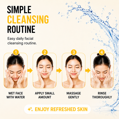 Revuele Vitamin C Facial Cream Cleanser 150ml – Brightening & Hydration