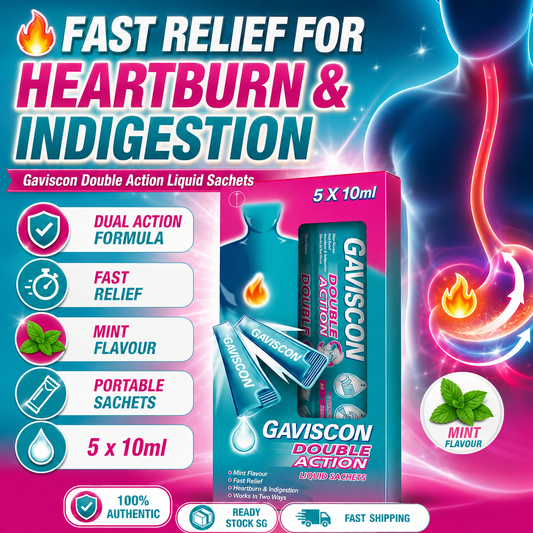 GAVISCON Double Action Liquid 10ml 5s