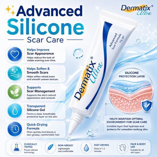 Dermatix Ultra Advanced Scar Formula Gel | Reduce Deep & Post-surgery Scars