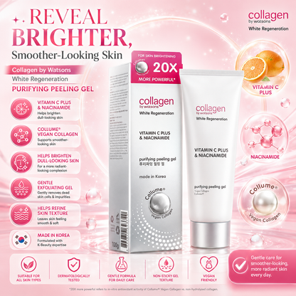 Purifying Peeling Gel Vitamin C + Niacinamide 100g – Brightening & Exfoliating