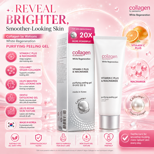 Purifying Peeling Gel Vitamin C + Niacinamide 100g – Brightening & Exfoliating