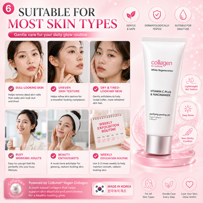 Purifying Peeling Gel Vitamin C + Niacinamide 100g – Brightening & Exfoliating