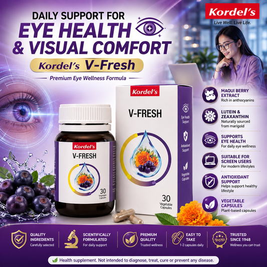 Kordel’s V-Fresh 30s | Eye Health & Antioxidant Support