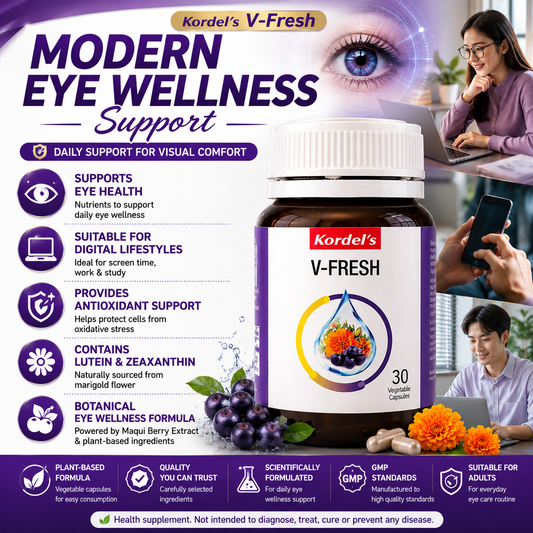 Kordel’s V-Fresh 30s | Eye Health & Antioxidant Support