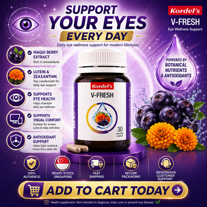 Kordel’s V-Fresh 30s | Eye Health & Antioxidant Support