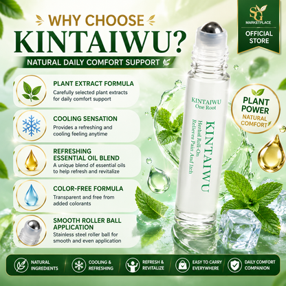 KINTAIWU Herbal Roll-On 10ml | Direct Import 🇹🇼 | Muscle Soreness Joint Pain Relief