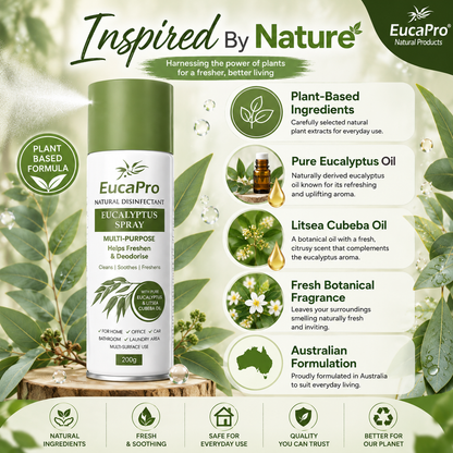 EucaPro Eucalyptus Disinfectant & Sanitizing Spray | Natural Formula