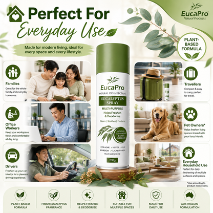 EucaPro Eucalyptus Disinfectant & Sanitizing Spray | Natural Formula