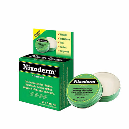 Nixoderm® Ointment | Topical Skin Ointment | For Pimples, Blackheads, Itching, Rashes & Ringworm | External Use