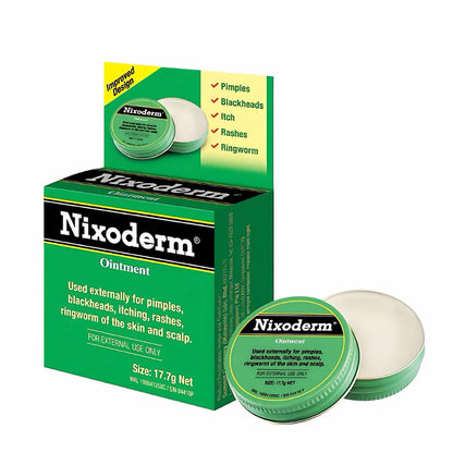 Nixoderm® Ointment | Topical Skin Ointment | For Pimples, Blackheads, Itching, Rashes & Ringworm | External Use