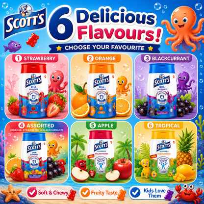 Scott’s DHA Gummies / Multivitamin Gummies 60s