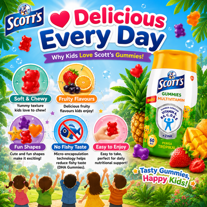 Scott’s DHA Gummies / Multivitamin Gummies 60s