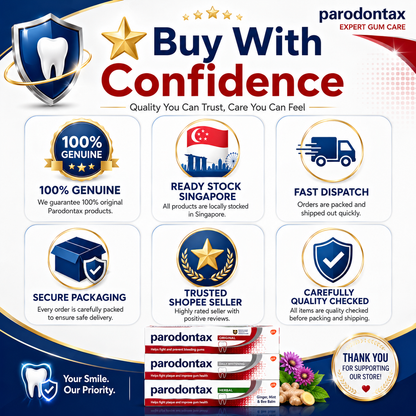 Parodontax Toothpaste 90g – Gum Care, Whitening & Fresh Breath