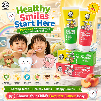 ZP Precision Clean Multivitamin Kids Toothgel (60g)