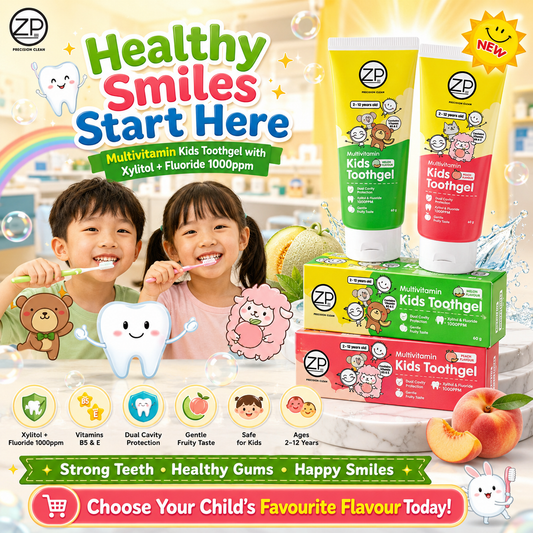 ZP Precision Clean Multivitamin Kids Toothgel (60g)