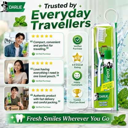 DARLIE® Double Action Oral Care Travel Kit (50g)