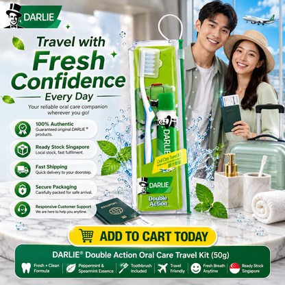 DARLIE® Double Action Oral Care Travel Kit (50g)
