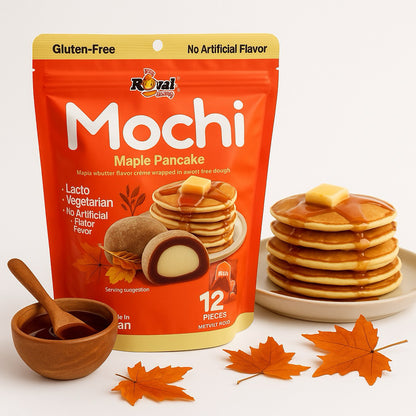 Royal Family Mochi & Mochi Cookies | Imported from Taiwan | Gluten-Free | Soft & Chewy | Individually Wrapped | Assorted Flavours